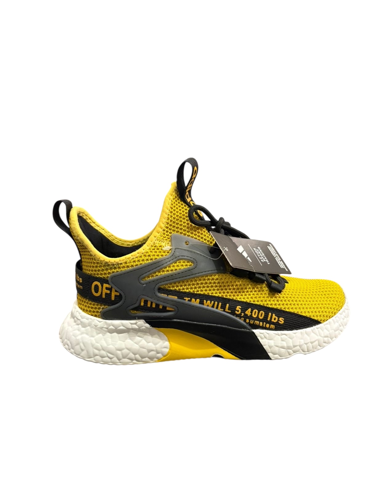 ADIDAS OFF ( PRETO / AMARELO)