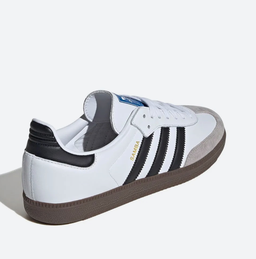 Adidas Samba branco preto