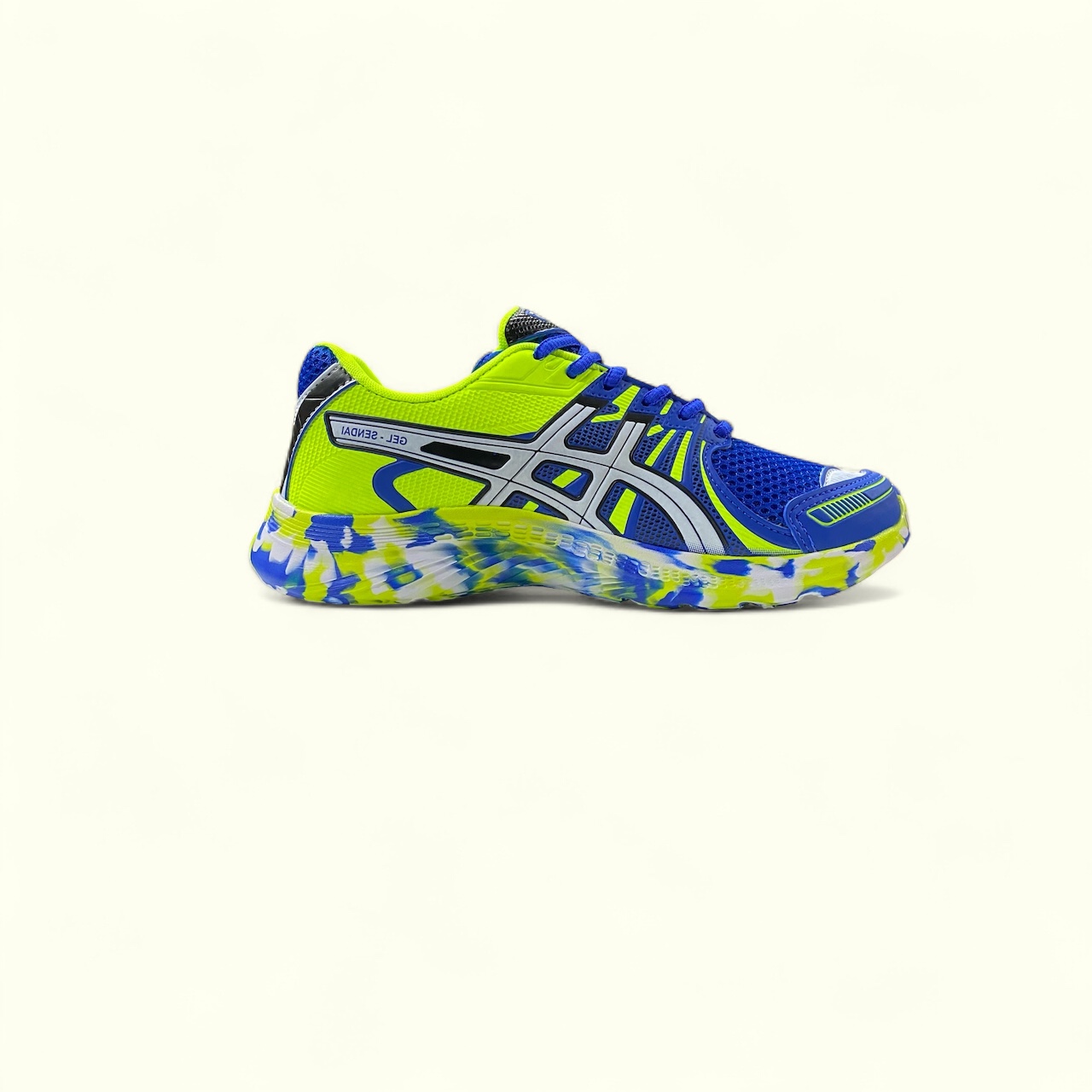 ASICS GEL ( AZUL / VERDE )