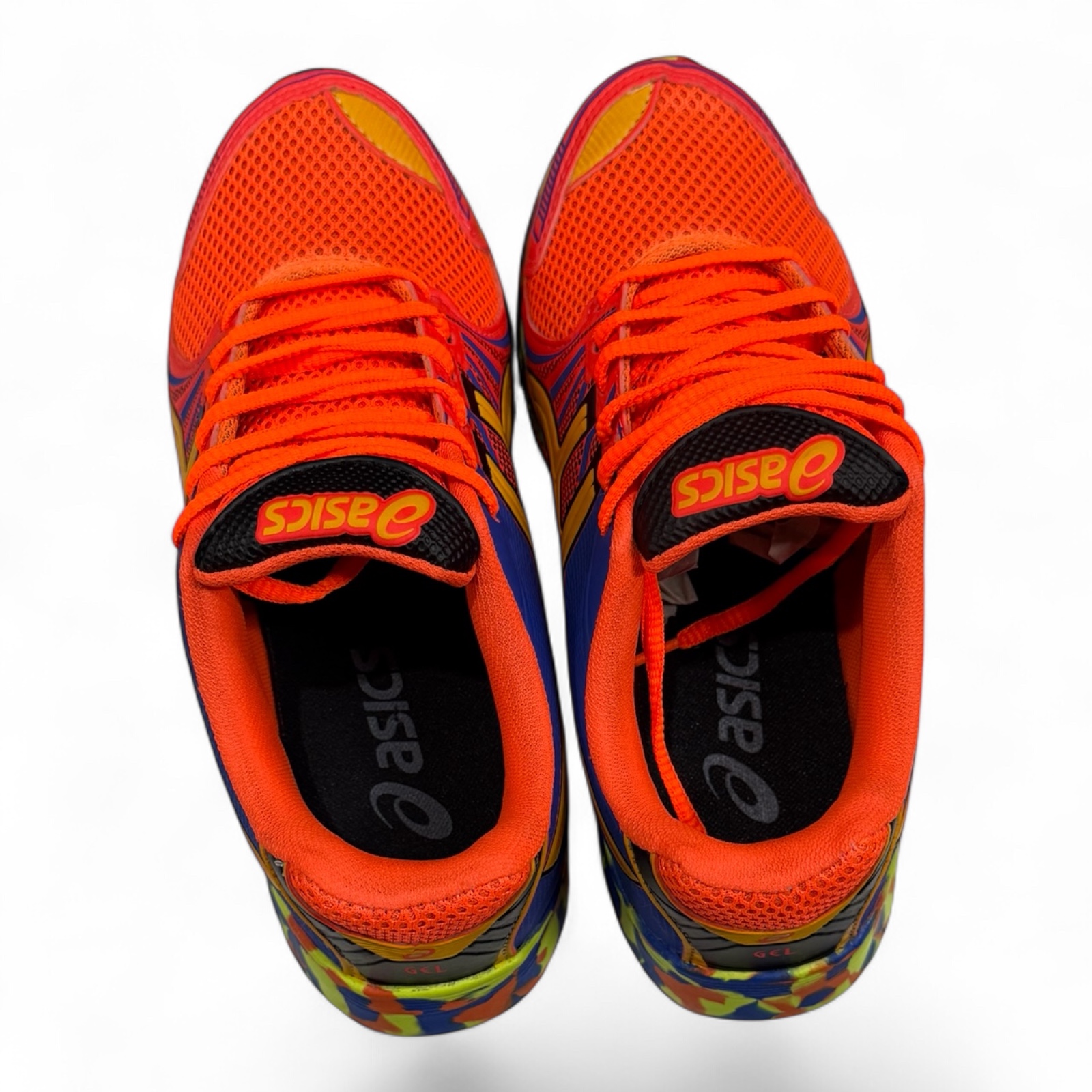 ASICS GEL ( LARANJA / AZUL )