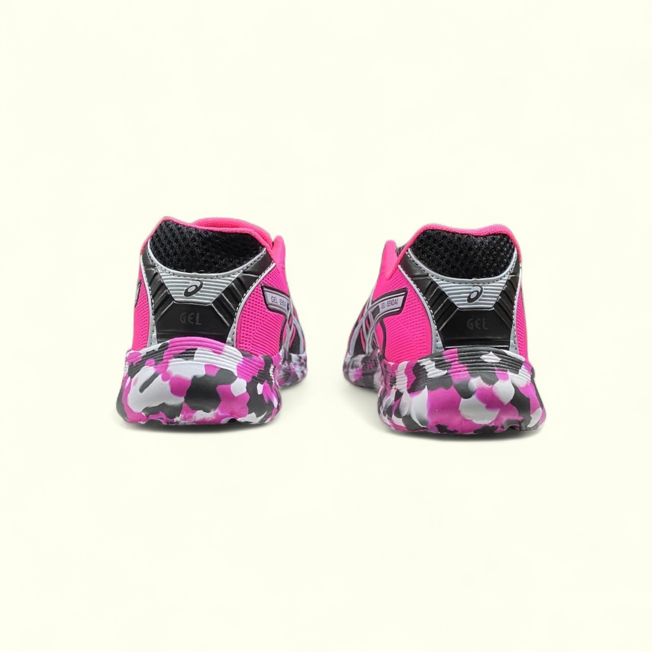 ASICS GEL ( PRETO / ROSA )