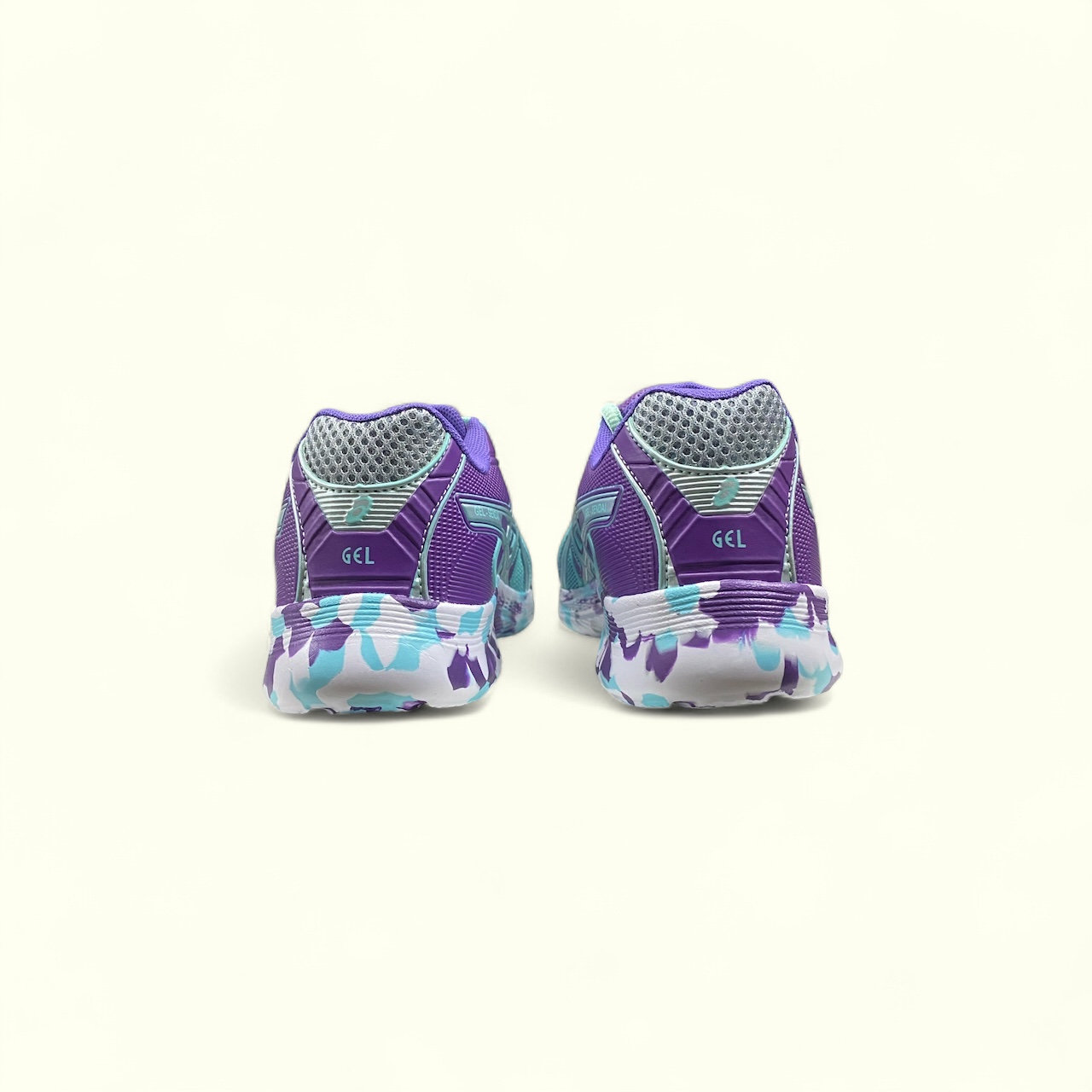 ASICS GEL ( VERDE ÁGUA / ROXO )