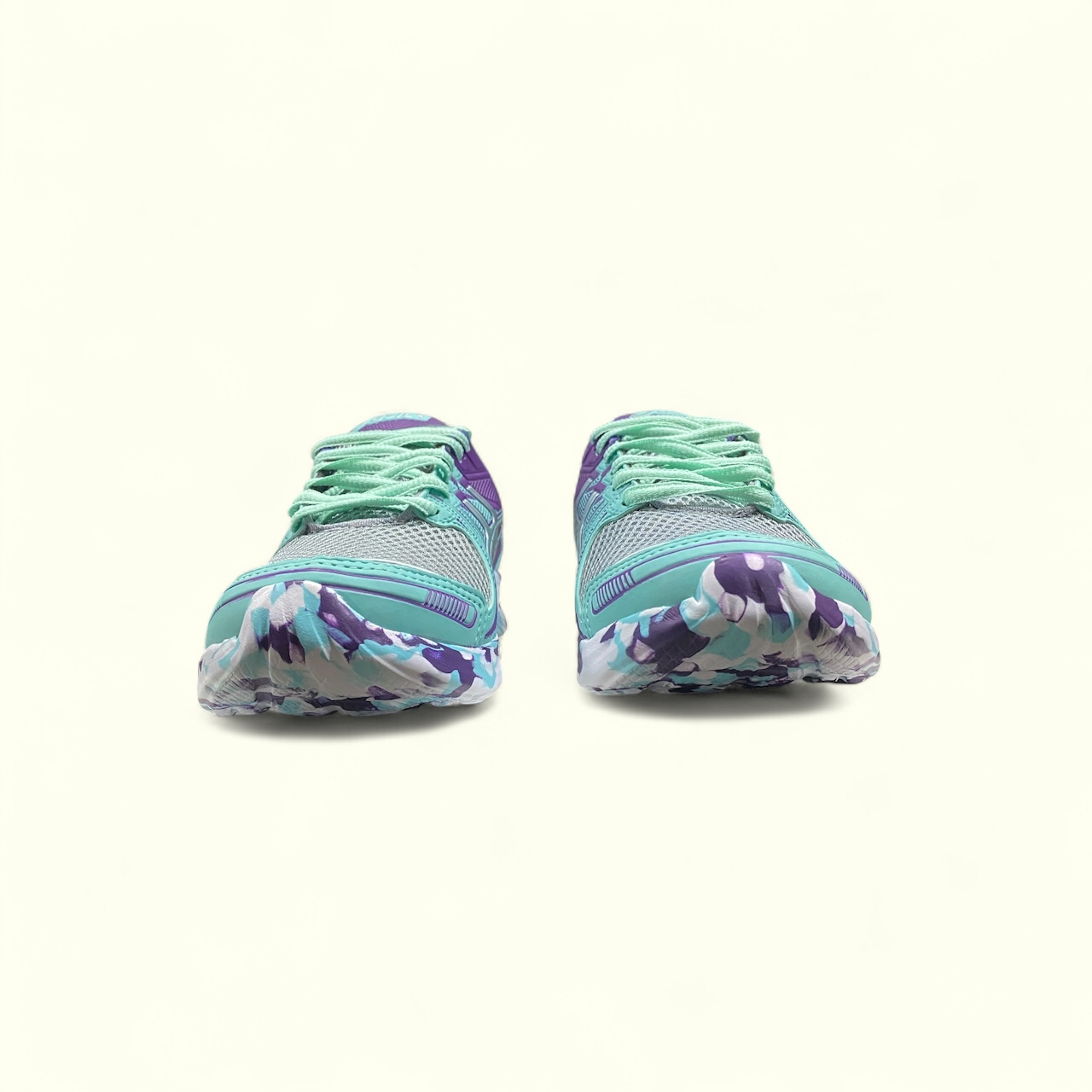 ASICS GEL ( VERDE ÁGUA / ROXO )