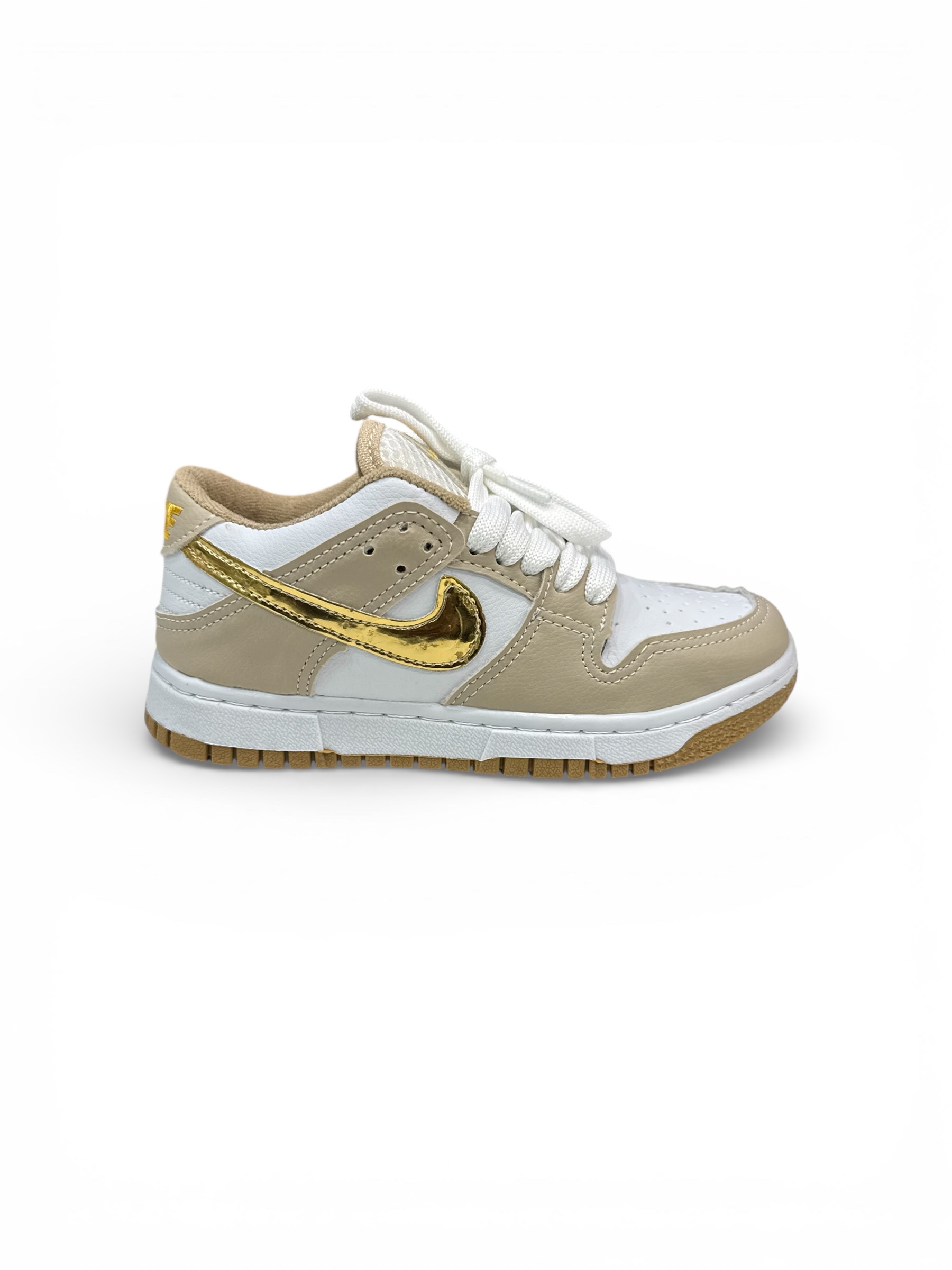 KIDS DUNK (BEGE DOURADO)