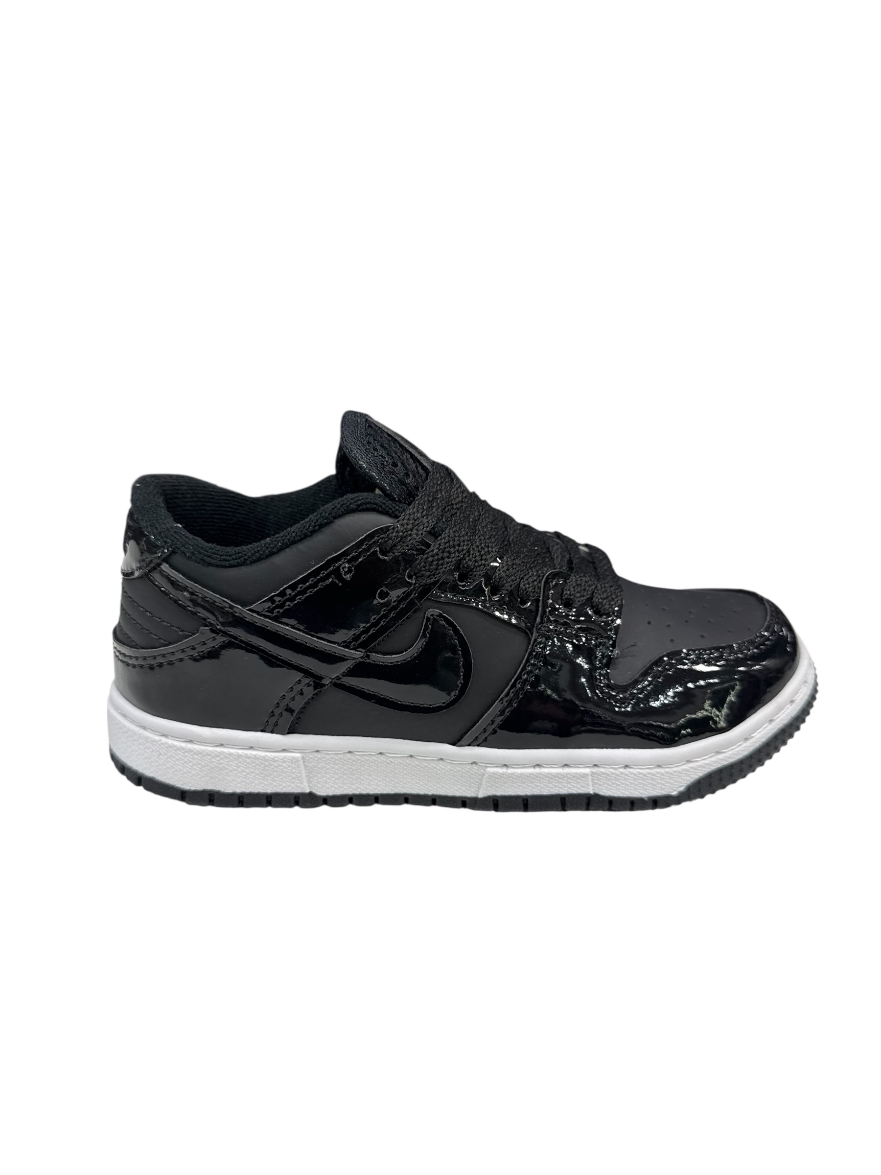 KIDS DUNK (PRETO VERNIZ)