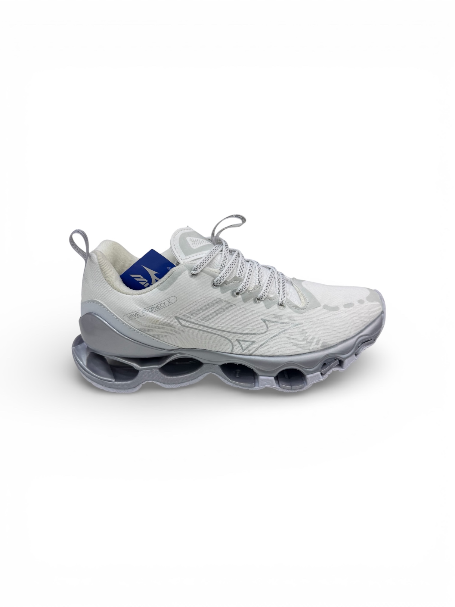 Mizuno x ( BRANCO PRATA)