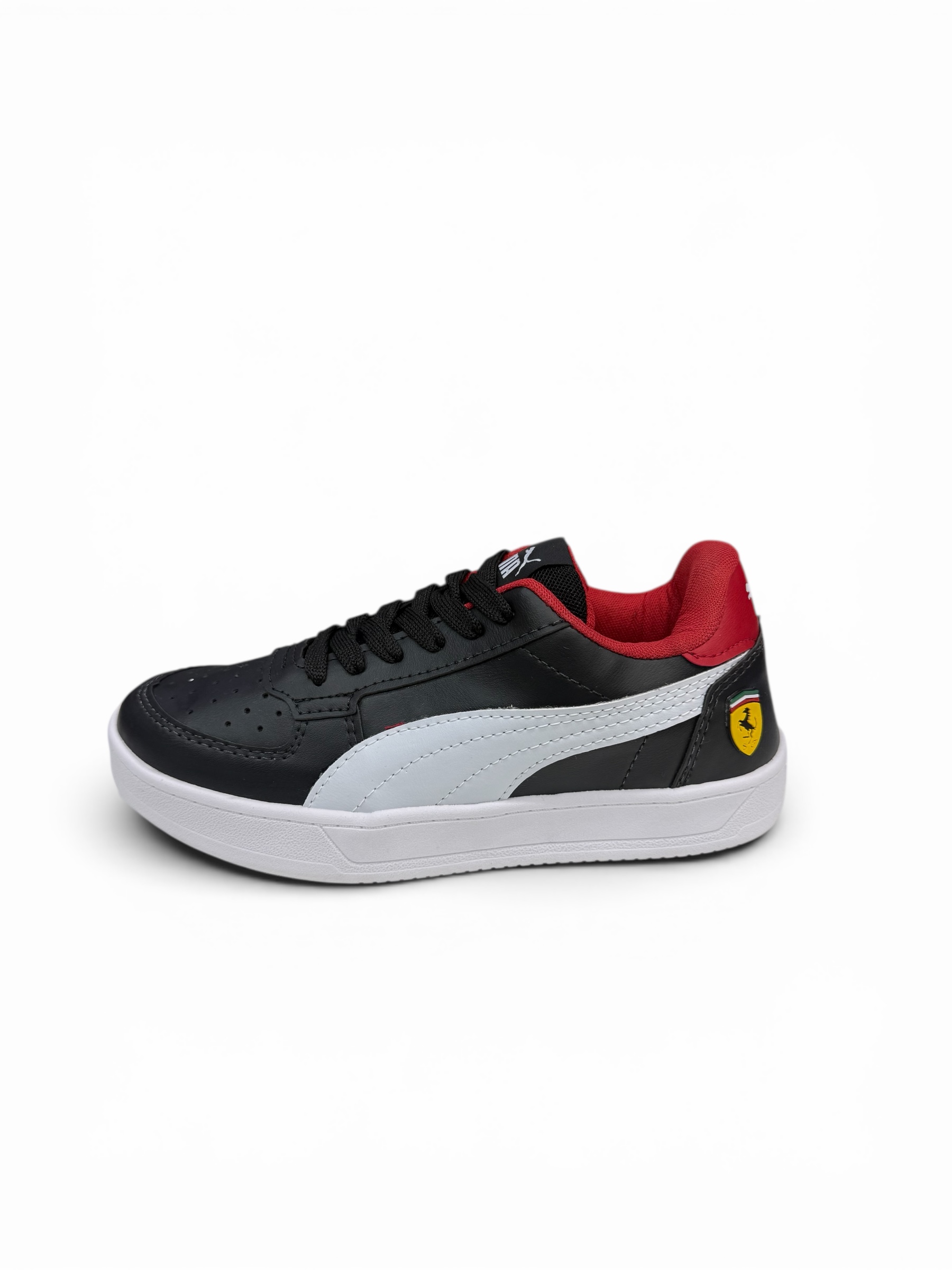 PUMA FERRARRI ( PRETO / VERMELHO )